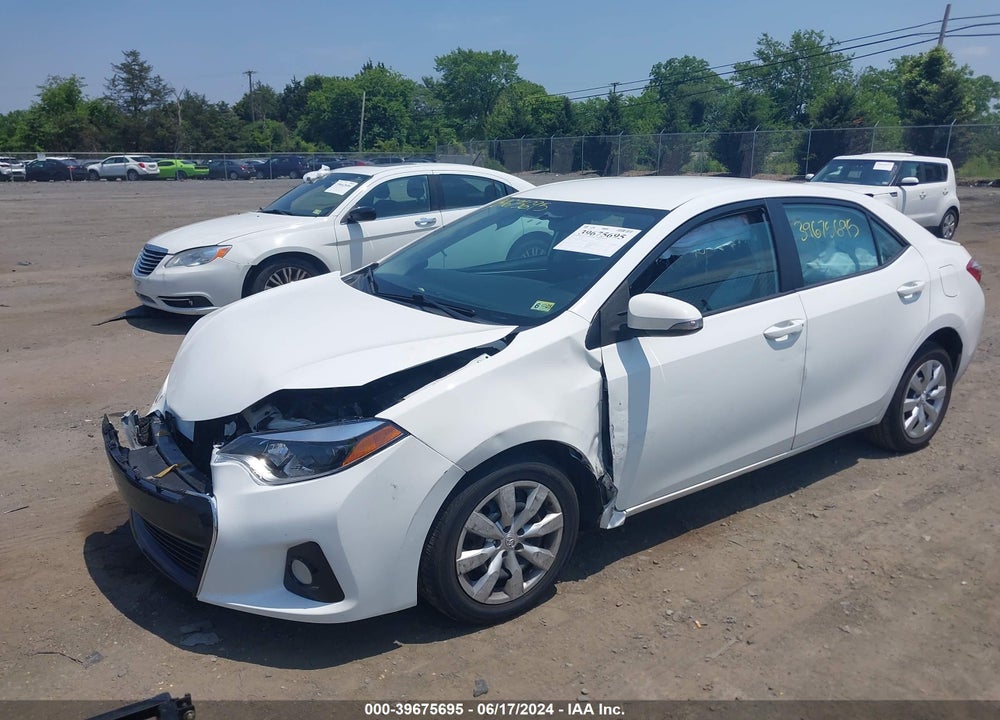 2016 TOYOTA COROLLA S VIN: 5YFBURHE0GP476931