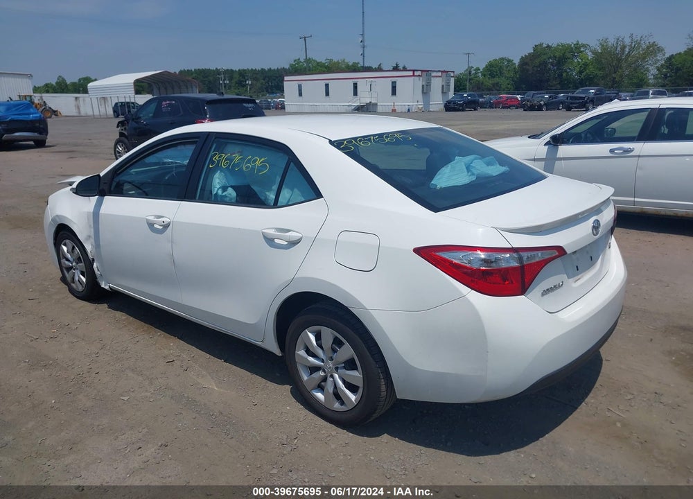 2016 TOYOTA COROLLA S VIN: 5YFBURHE0GP476931