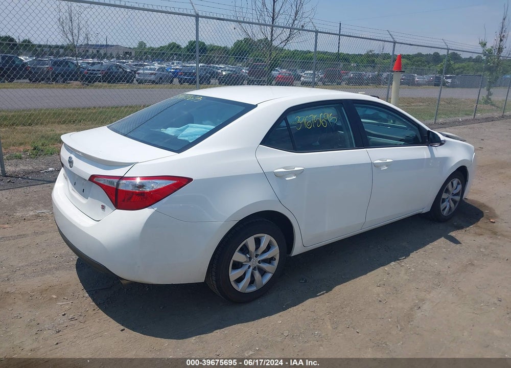 2016 TOYOTA COROLLA S VIN: 5YFBURHE0GP476931