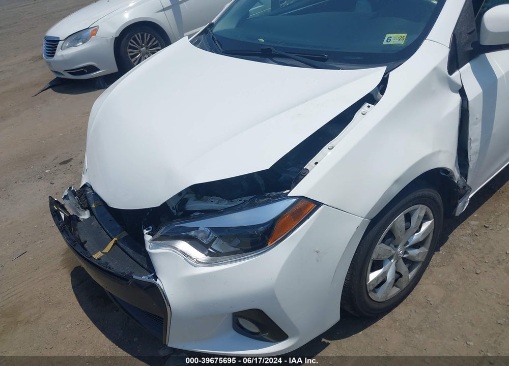 2016 TOYOTA COROLLA S VIN: 5YFBURHE0GP476931