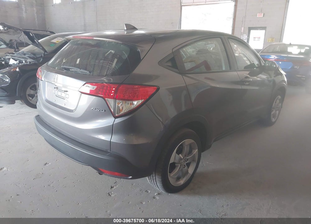 2020 HONDA HR-V AWD LX VIN: 3CZRU6H36LM720119