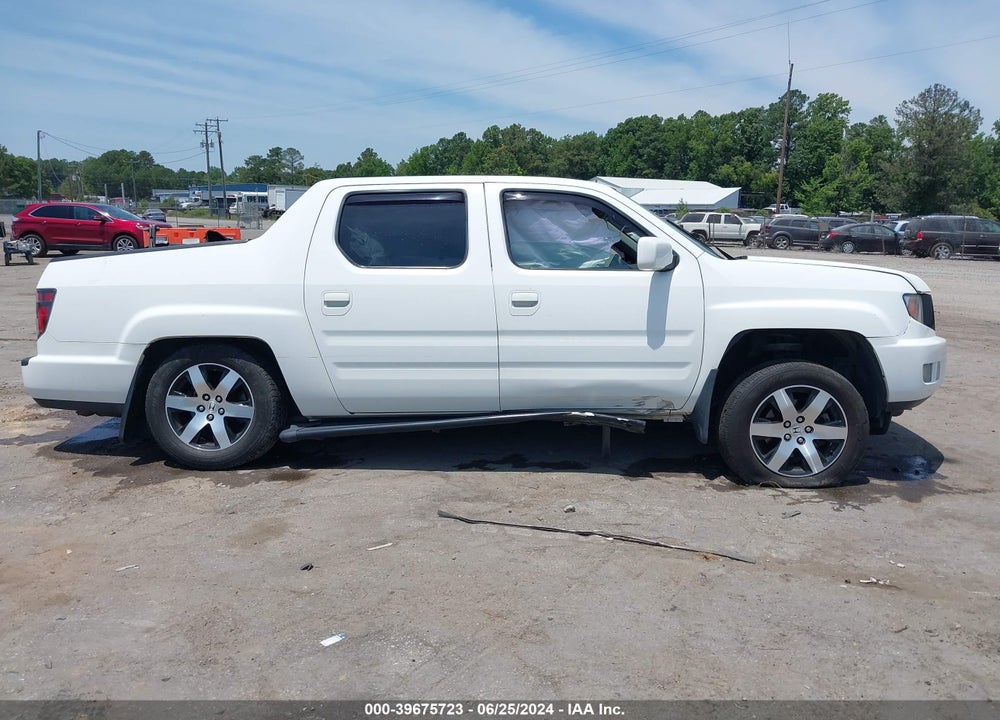 2014 HONDA RIDGELINE SE VIN: 5FPYK1F62EB005313