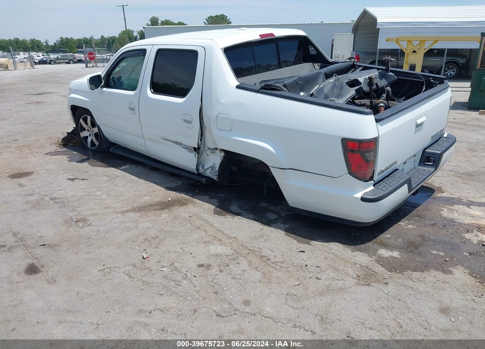 2014 HONDA RIDGELINE SE VIN: 5FPYK1F62EB005313