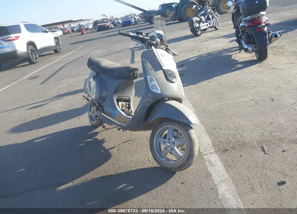 2008 VESPA LX 50 VIN: ZAPC386B085008673