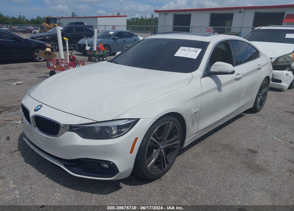 2019 BMW 430I GRAN COUPE VIN: WBA4J1C55KBM12575