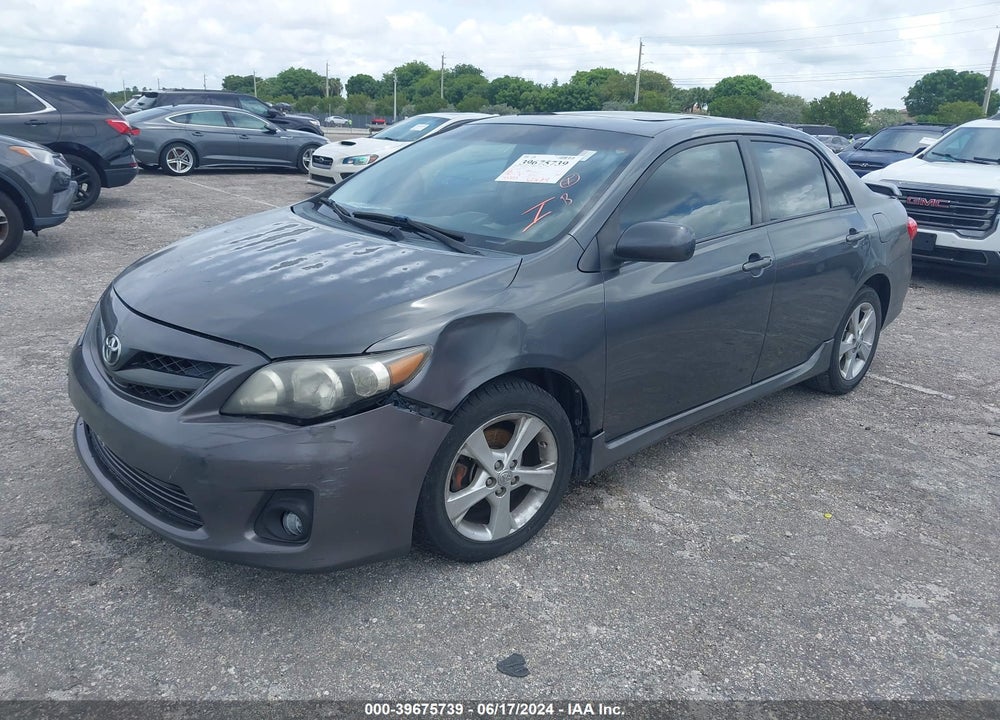 2012 TOYOTA COROLLA S VIN: 2T1BU4EE8CC778470