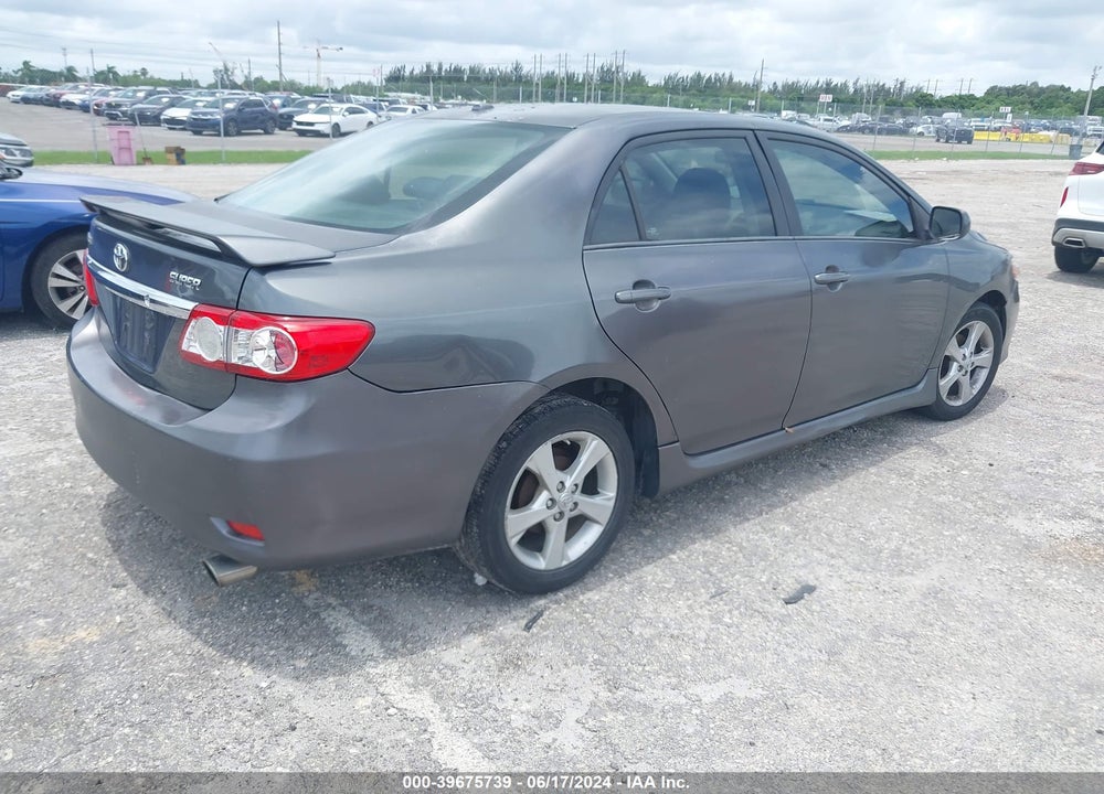 2012 TOYOTA COROLLA S VIN: 2T1BU4EE8CC778470