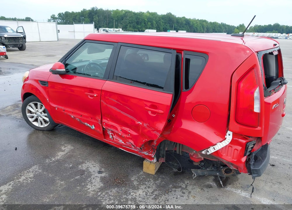 2013 KIA SOUL VIN: KNDJT2A67D7600604