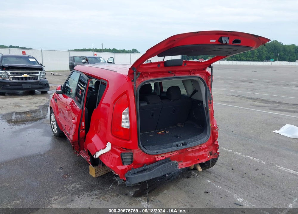 2013 KIA SOUL VIN: KNDJT2A67D7600604