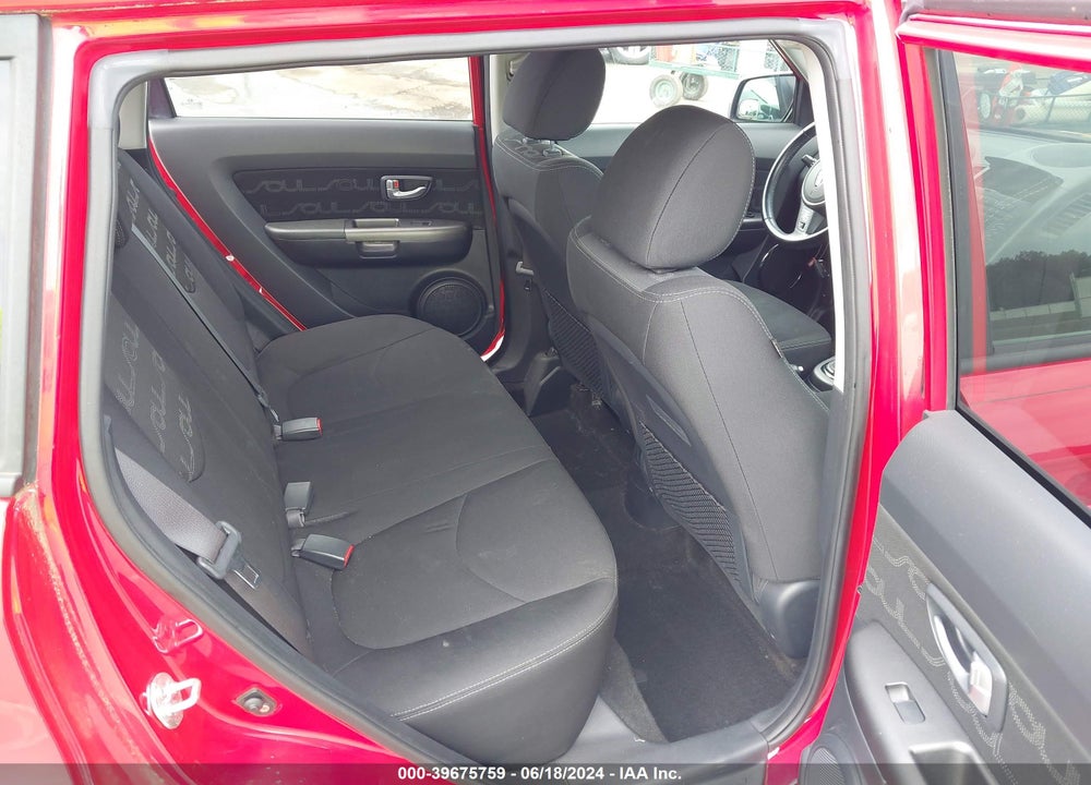 2013 KIA SOUL VIN: KNDJT2A67D7600604