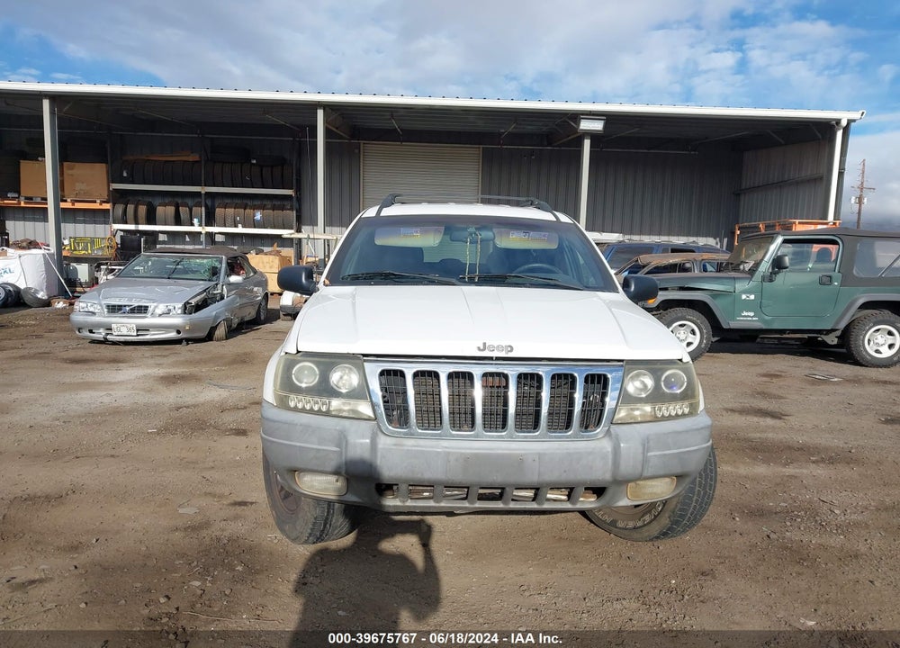 2000 JEEP GRAND CHEROKEE LAREDO VIN: 1J4GW48N0YC321769