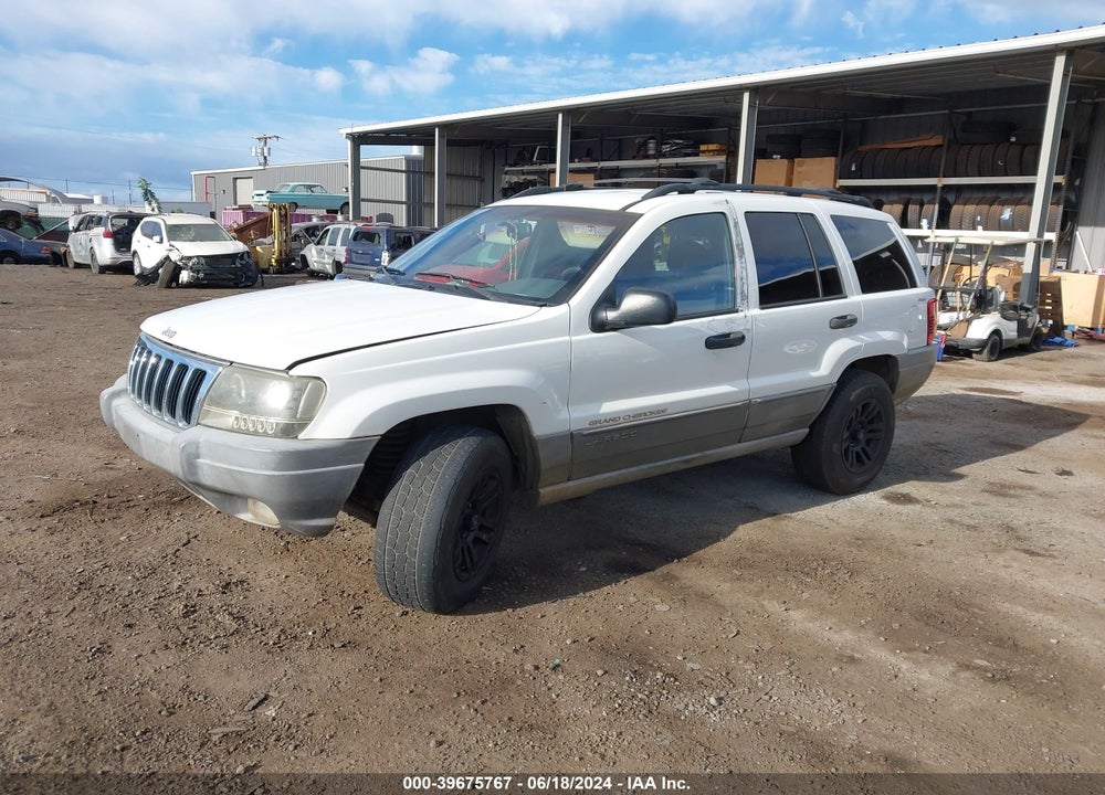 2000 JEEP GRAND CHEROKEE LAREDO VIN: 1J4GW48N0YC321769