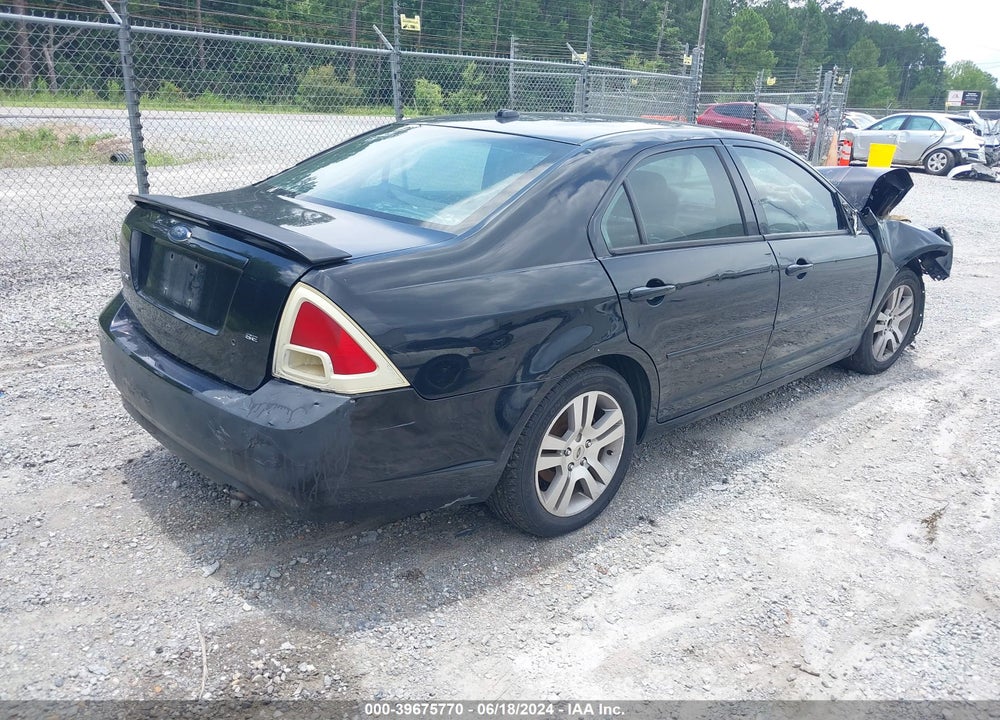 2007 FORD FUSION SE VIN: 3FAHP07Z97R184583