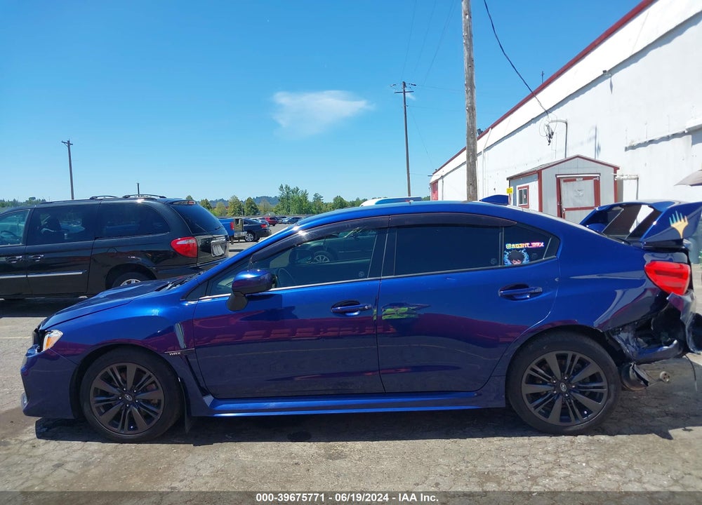 2018 SUBARU WRX VIN: JF1VA1A65J9807130