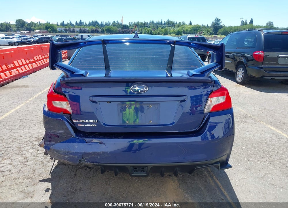 2018 SUBARU WRX VIN: JF1VA1A65J9807130