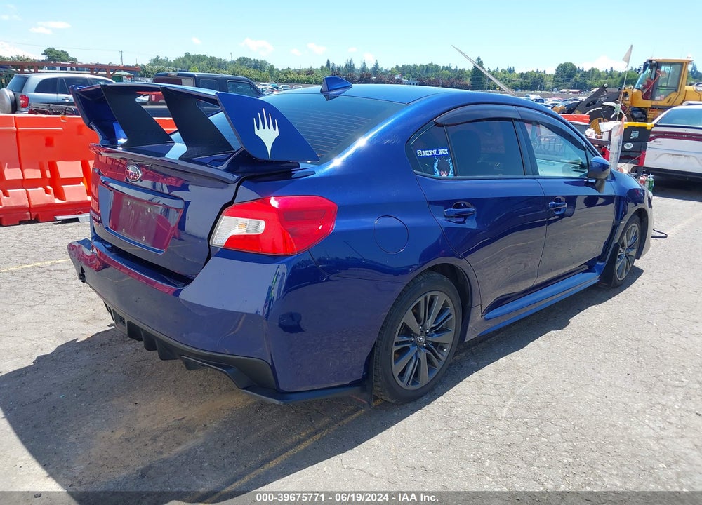 2018 SUBARU WRX VIN: JF1VA1A65J9807130