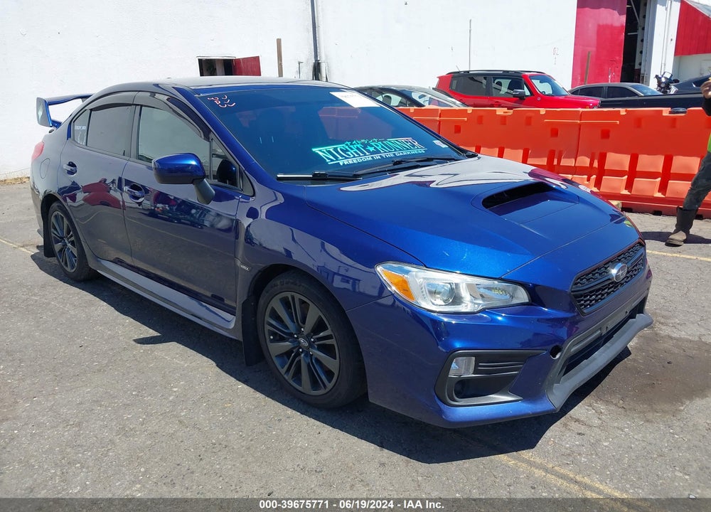 2018 SUBARU WRX VIN: JF1VA1A65J9807130