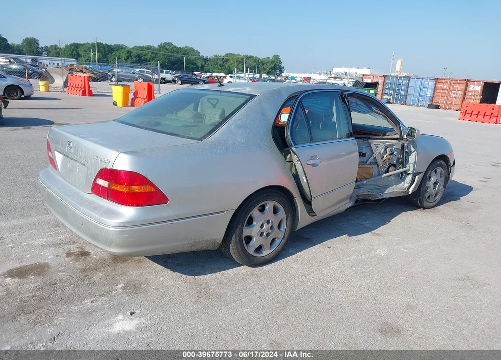 2003 LEXUS LS 430 VIN: JTHBN30F430108740