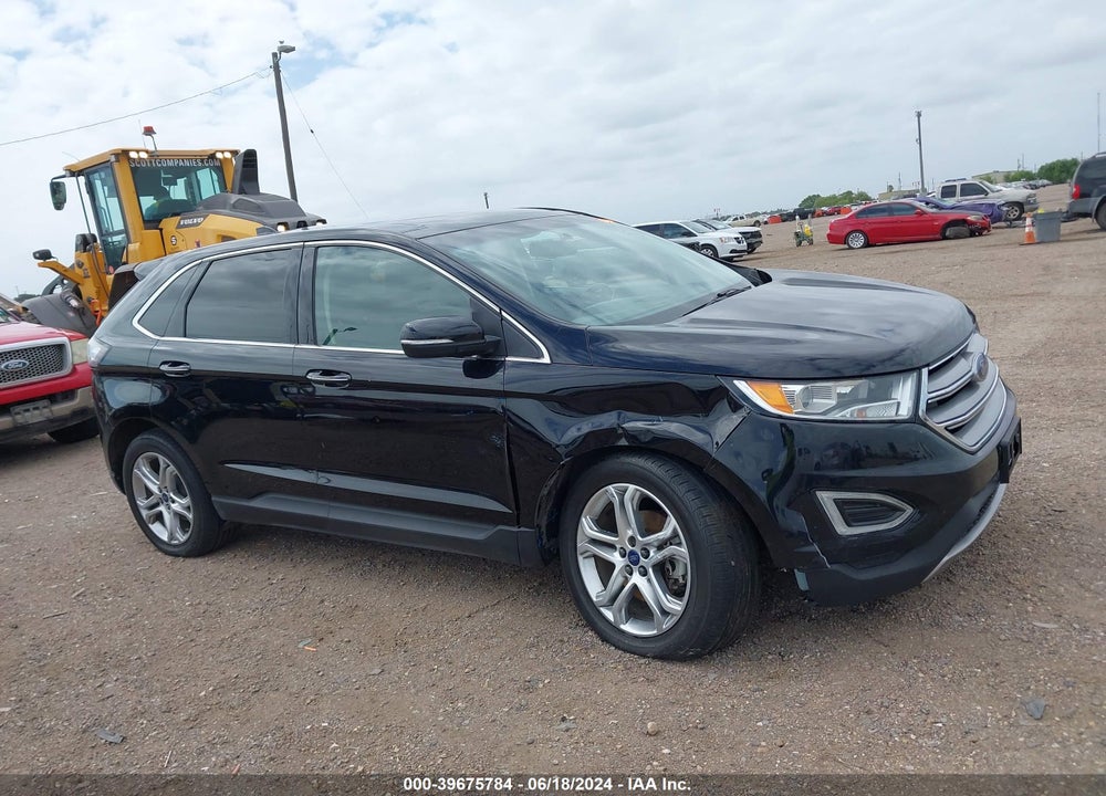 2017 FORD EDGE TITANIUM VIN: 2FMPK3K92HBB12021