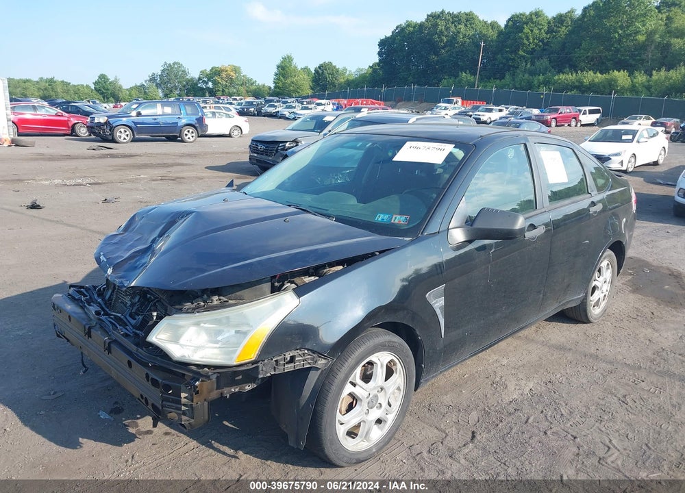 2008 FORD FOCUS SE/SES VIN: 1FAHP35N18W167681