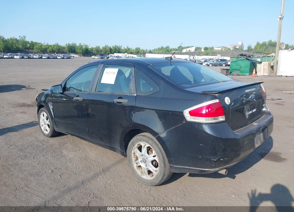 2008 FORD FOCUS SE/SES VIN: 1FAHP35N18W167681