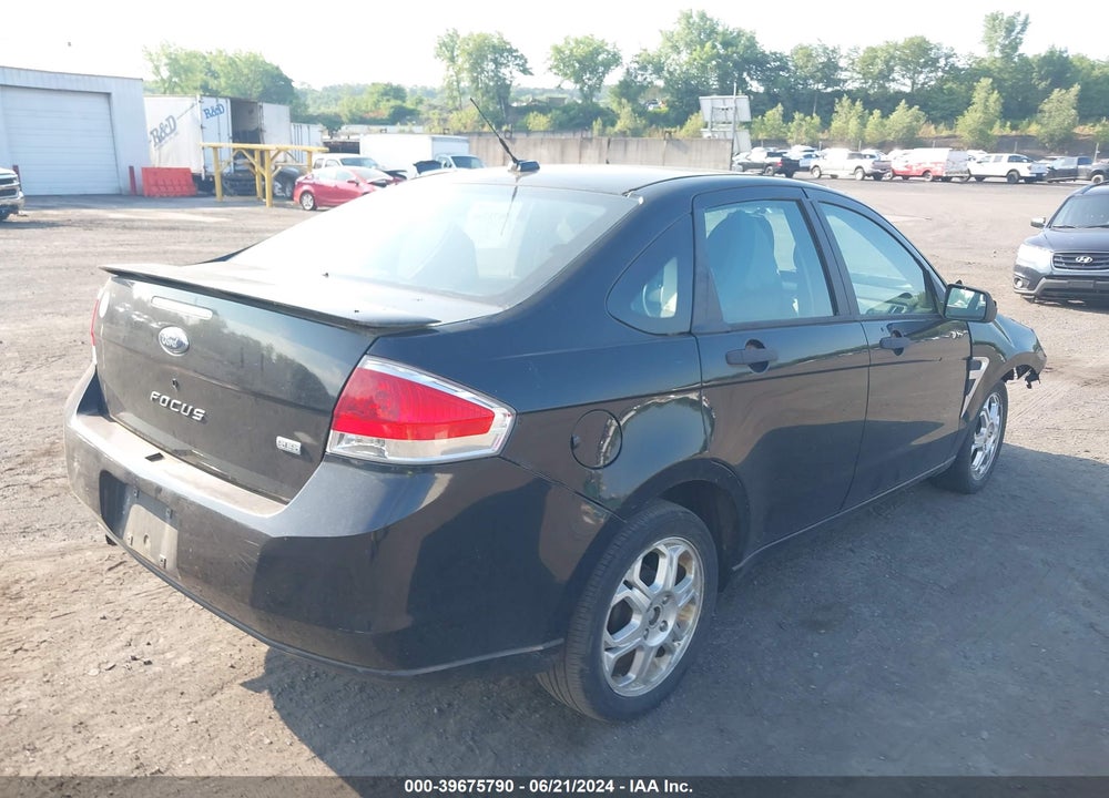 2008 FORD FOCUS SE/SES VIN: 1FAHP35N18W167681