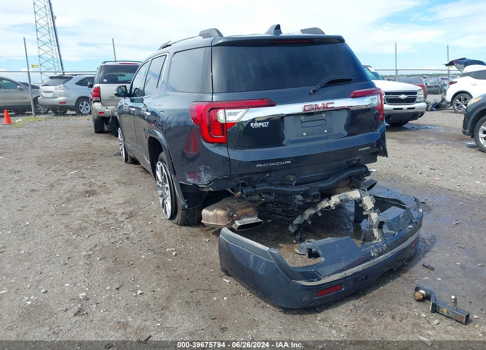 2021 GMC ACADIA AWD DENALI VIN: 1GKKNXLS8MZ118075