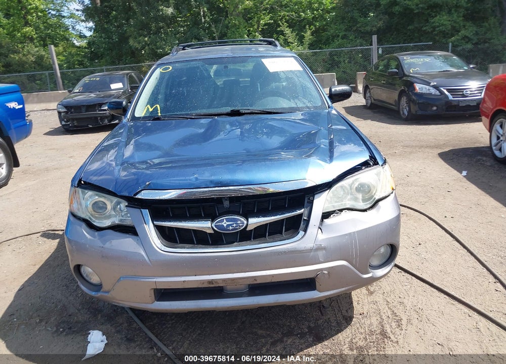 2008 SUBARU OUTBACK 2.5I/2.5I L.L. BEAN EDITION VIN: 4S4BP61C987301638