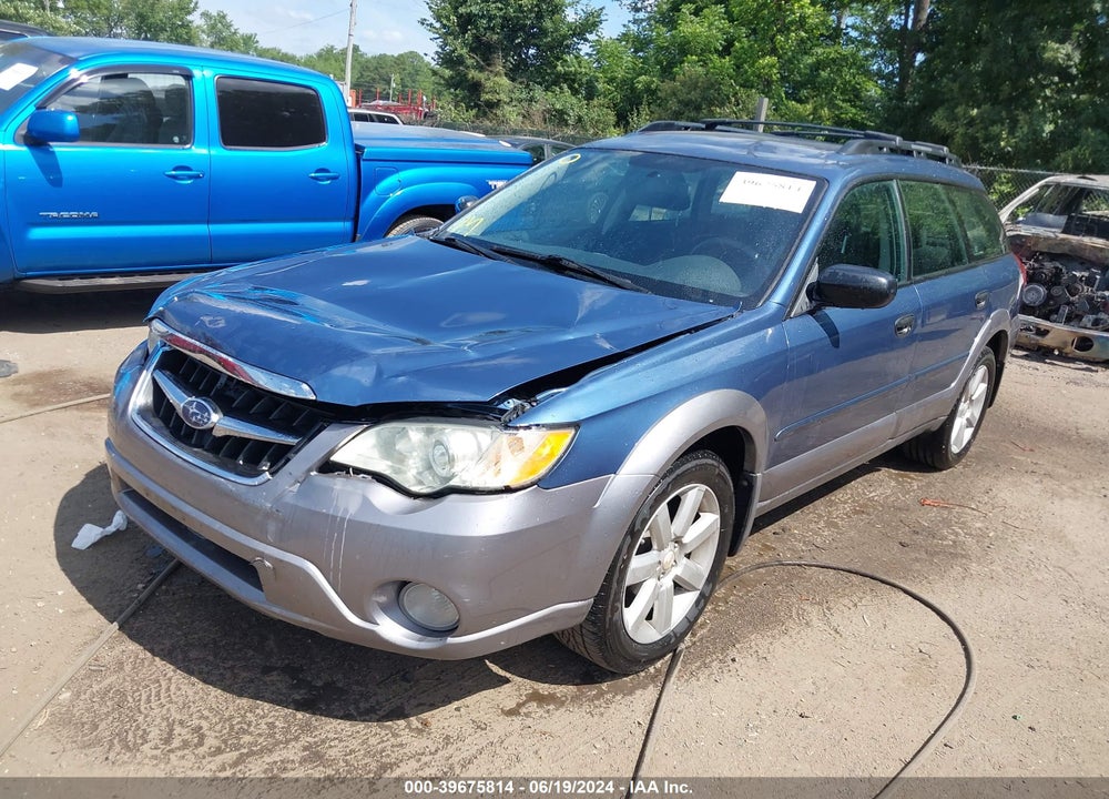 2008 SUBARU OUTBACK 2.5I/2.5I L.L. BEAN EDITION VIN: 4S4BP61C987301638