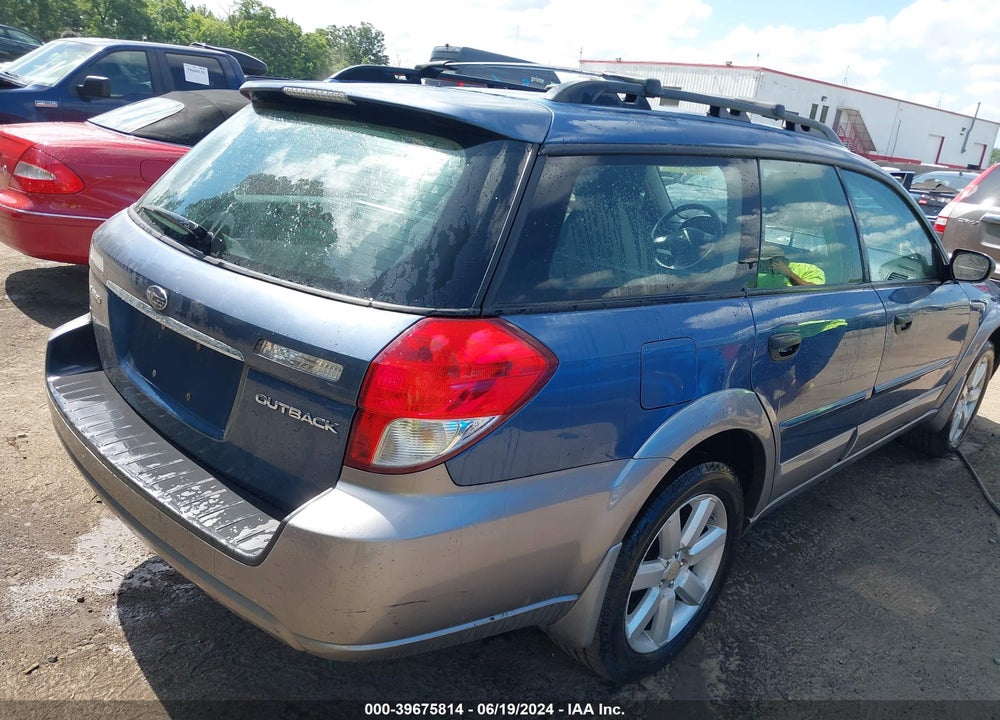 2008 SUBARU OUTBACK 2.5I/2.5I L.L. BEAN EDITION VIN: 4S4BP61C987301638