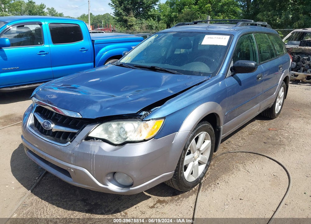 2008 SUBARU OUTBACK 2.5I/2.5I L.L. BEAN EDITION VIN: 4S4BP61C987301638