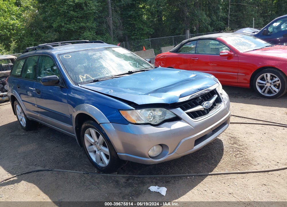 2008 SUBARU OUTBACK 2.5I/2.5I L.L. BEAN EDITION VIN: 4S4BP61C987301638