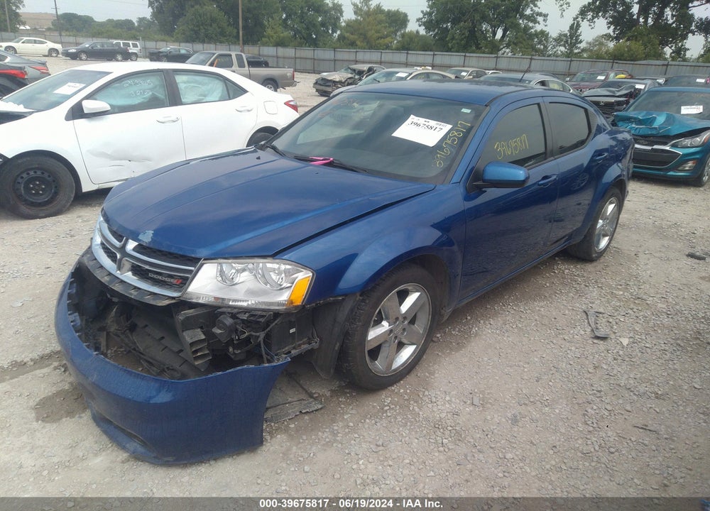 2014 DODGE AVENGER SXT VIN: 1C3CDZCBXEN156094