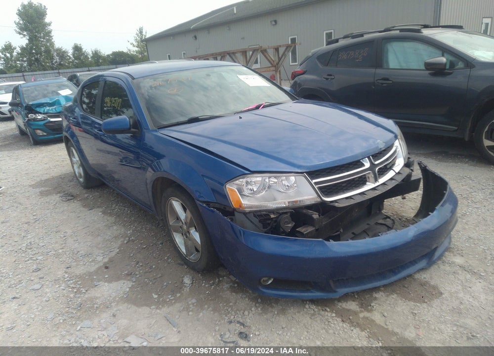 2014 DODGE AVENGER SXT VIN: 1C3CDZCBXEN156094