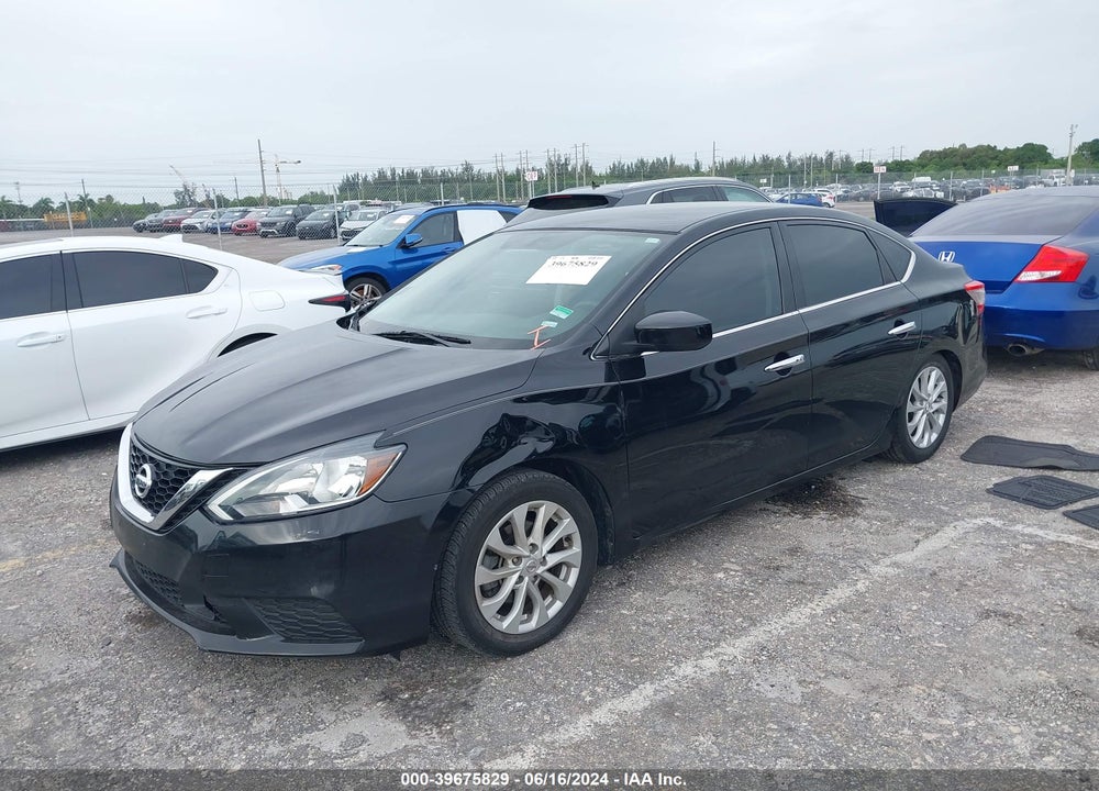 2019 NISSAN SENTRA SV VIN: 3N1AB7AP1KY373305