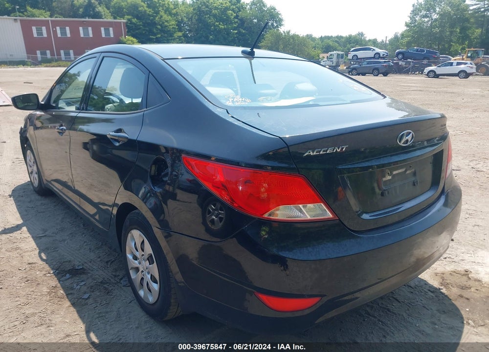2016 HYUNDAI ACCENT SE VIN: KMHCT4AEXGU139847