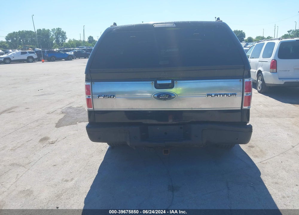 2009 FORD F-150 PLATINUM VIN: 1FTPW14V99FA39625