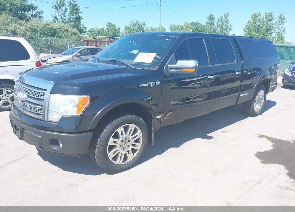 2009 FORD F-150 PLATINUM VIN: 1FTPW14V99FA39625