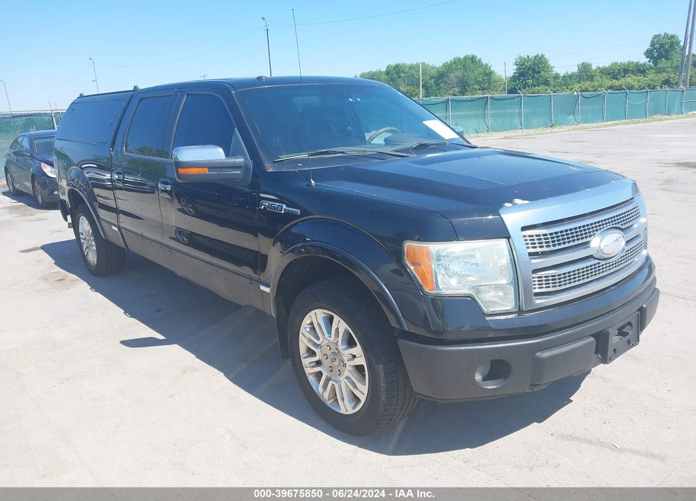 2009 FORD F-150 PLATINUM VIN: 1FTPW14V99FA39625