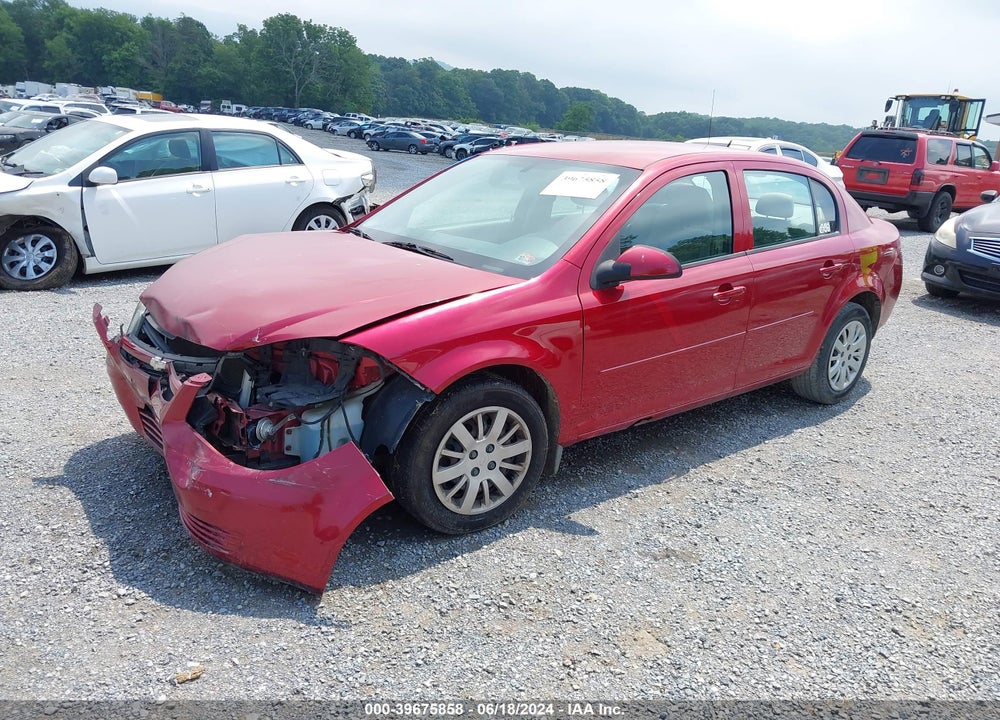 2010 CHEVROLET COBALT LT VIN: 1G1AD5F56A7215022