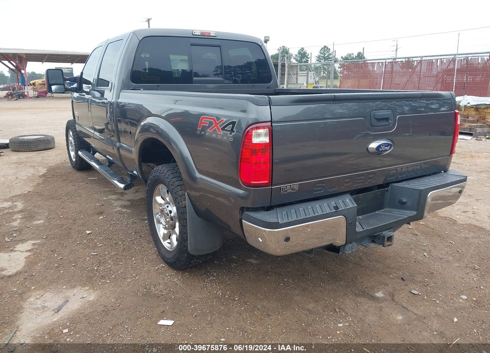 2016 FORD F-250 LARIAT VIN: 1FT7W2BT9GED23363