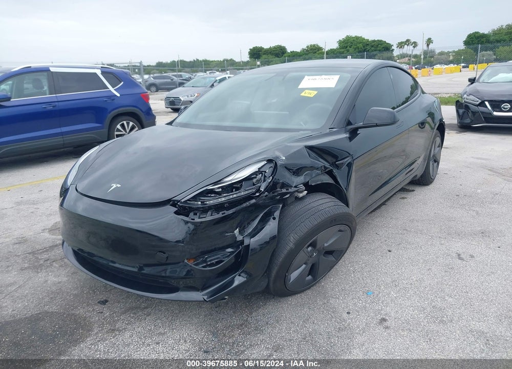 2021 TESLA MODEL 3 LONG RANGE DUAL MOTOR ALL-WHEEL DRIVE VIN: 5YJ3E1EB9MF055214
