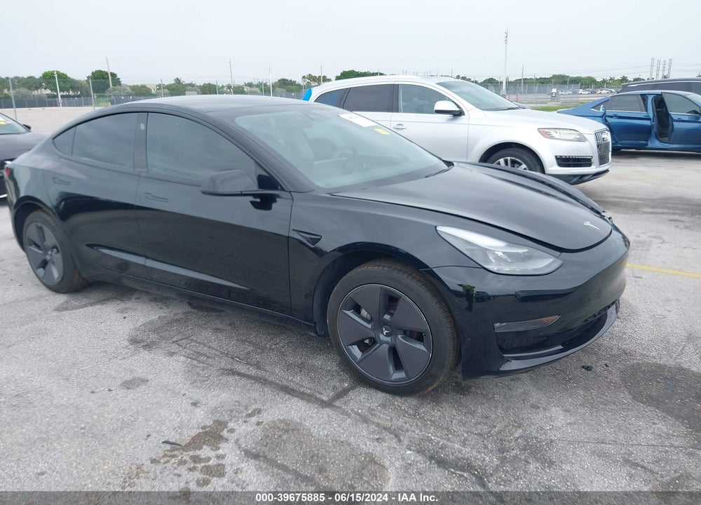 2021 TESLA MODEL 3 LONG RANGE DUAL MOTOR ALL-WHEEL DRIVE VIN: 5YJ3E1EB9MF055214