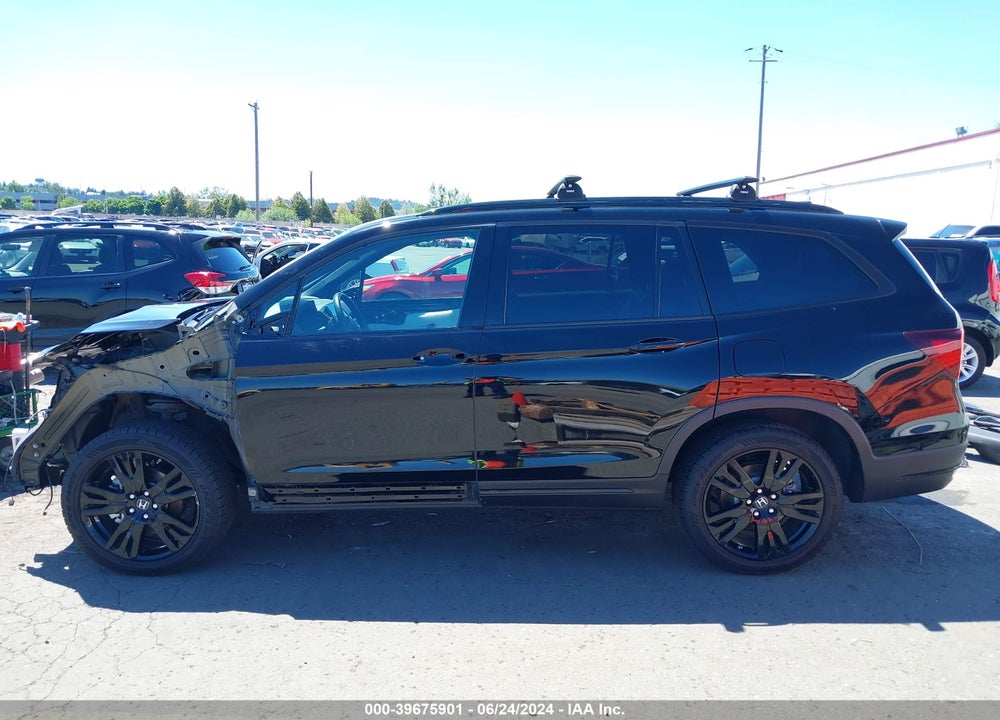 2020 HONDA PILOT AWD BLACK EDITION VIN: 5FNYF6H71LB059506