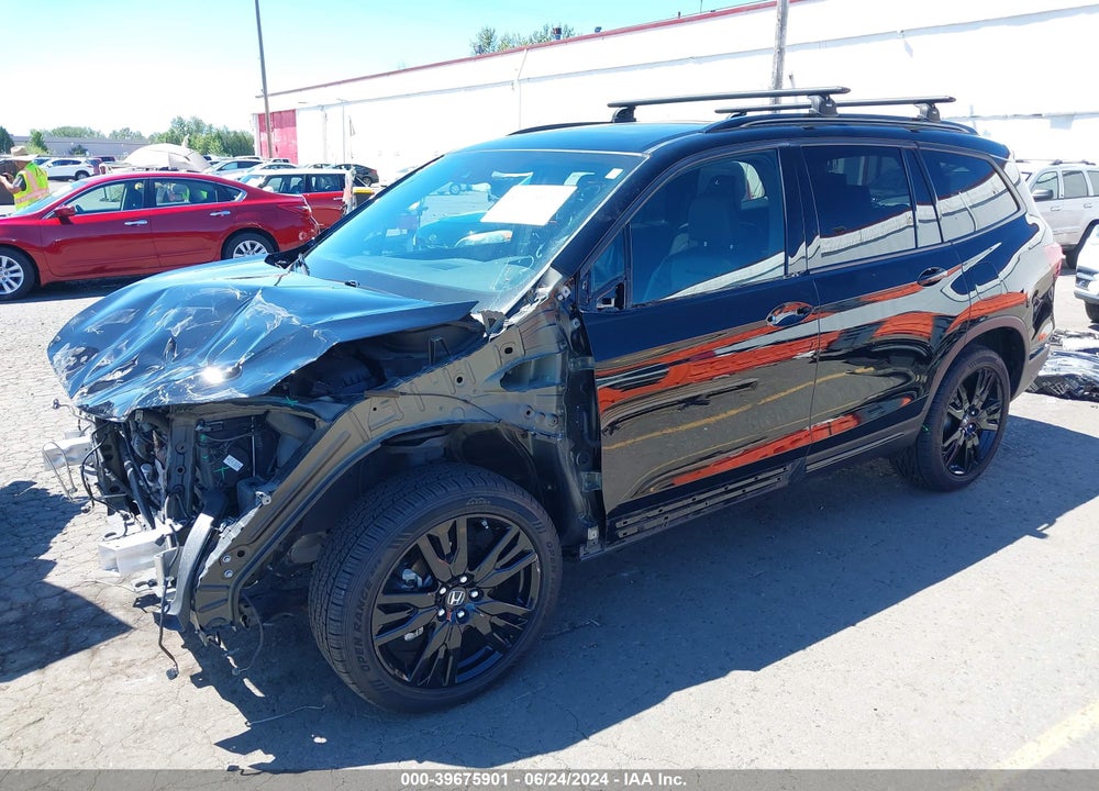 2020 HONDA PILOT AWD BLACK EDITION VIN: 5FNYF6H71LB059506