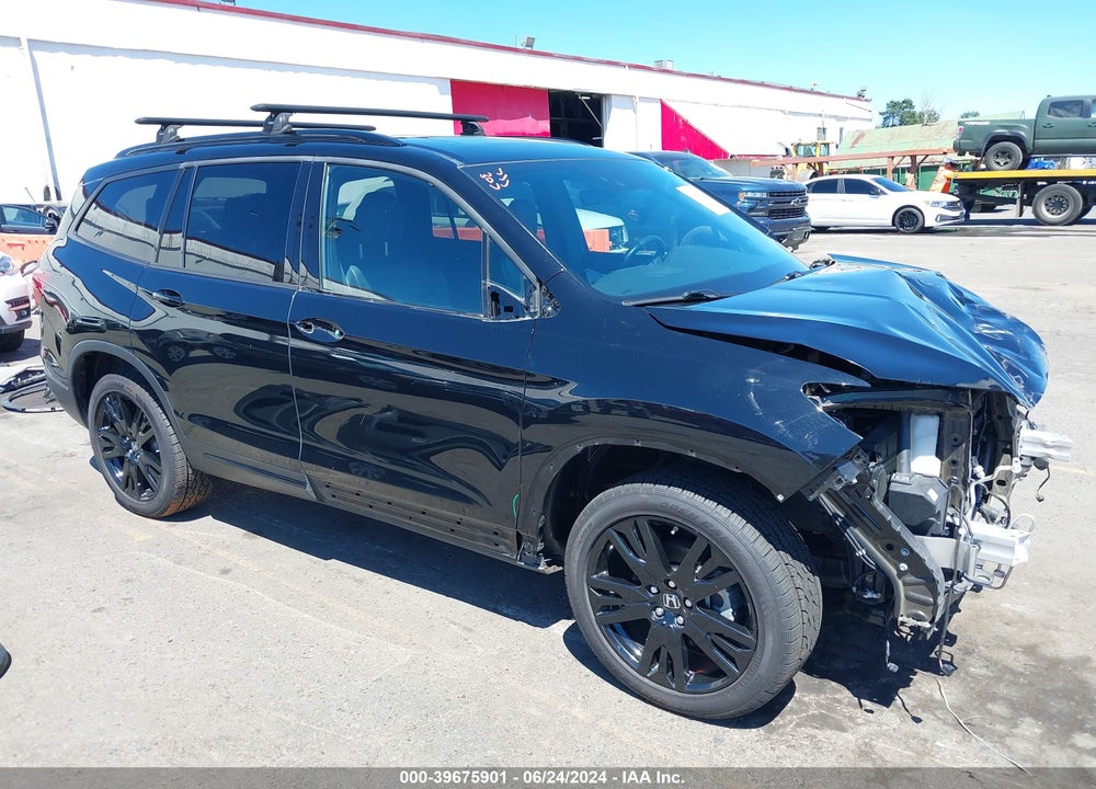 2020 HONDA PILOT AWD BLACK EDITION VIN: 5FNYF6H71LB059506