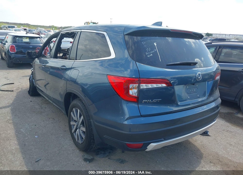 2020 HONDA PILOT 2WD EX VIN: 5FNYF5H32LB027154