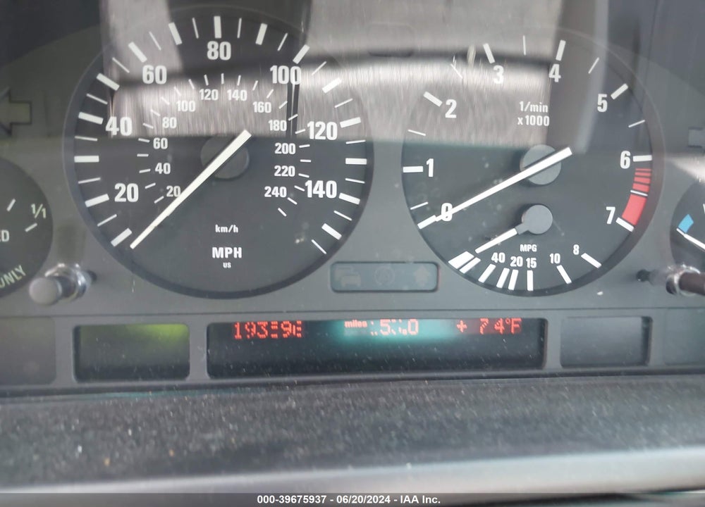 2002 BMW 530I VIN: WBADT53402CE93457