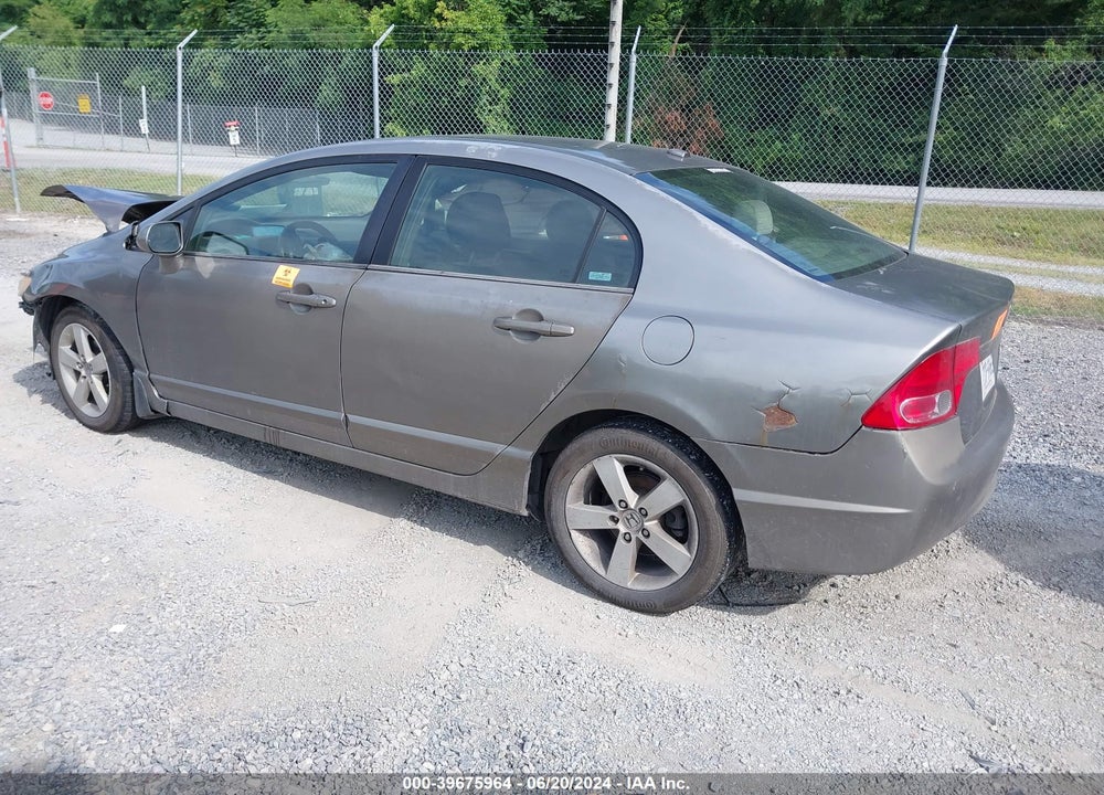 2007 HONDA CIVIC EX VIN: 1HGFA168X7L000608