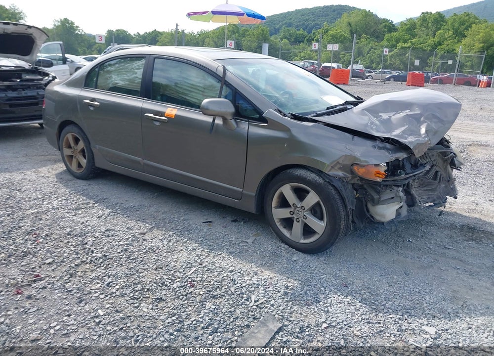 2007 HONDA CIVIC EX VIN: 1HGFA168X7L000608
